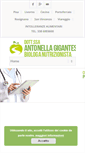 Mobile Screenshot of antonellagigantesco.it