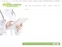 Tablet Screenshot of antonellagigantesco.it